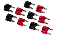 BP980 Набор двойных однополюсных штекеров